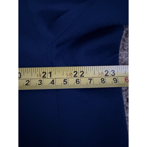 Nashville Predators Adidas Short Sleeve Polo Shirt Blue NHL Logo Large JBHS - Picture 8 of 11